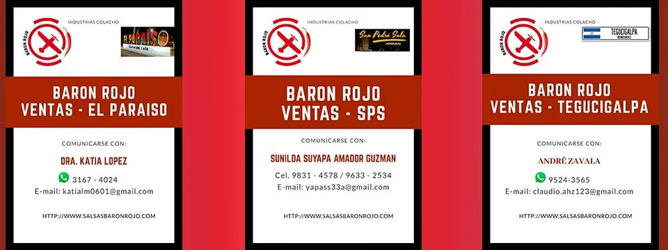 Agentes distribuidores Honduras